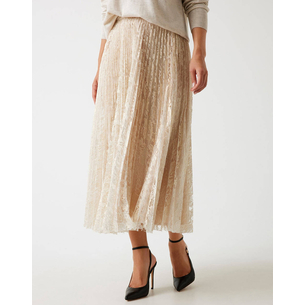 Product GUESS CHARLOTTE PLEATED SKIRT ΦΟΥΣΤΑ ΓΥΝΑΙΚΕΙΟ base image