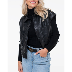 Product GUESS CHANTAL PU EMBRO VEST ΜΠΟΥΦΑΝ ΓΥΝΑΙΚΕΙΟ base image