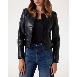 Product GUESS  LEONTINE EMBRO STITCH JACKET ΜΠΟΥΦΑΝ ΓΥΝΑΙΚΕΙΟ base image