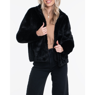 Product GUESS LUNA FAUX FUR JACKET ΜΠΟΥΦΑΝ ΓΥΝΑΙΚΕΙΟ base image