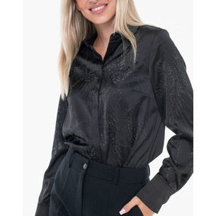 Product GUESS LS AGNES HOTFIX SHIRT WOMEN base image