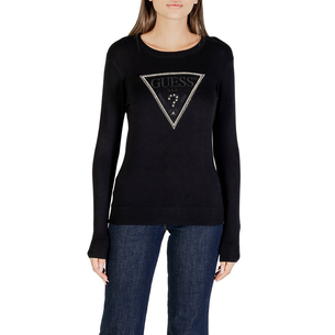 Product GUESS LS CN KIARA TRIANGLE LOGO SWTR ΠΛΕΚΤΟ ΓΥΝΑΙΚΕΙΟ base image