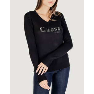 Product GUESS LS VN KENZIE LOGO SWTR ΠΛΕΚΤΟ ΓΥΝΑΙΚΕΙΟ base image