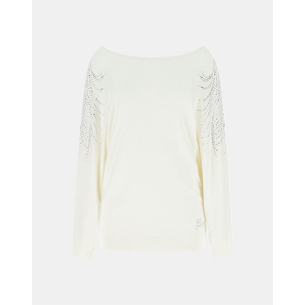 Product GUESS BAT SLEEVE LORETTA LOGO SWTR KNIT WOMEN base image