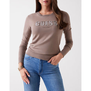 Product GUESS LS CN REYNA LOGO SWTR ΠΛΕΚΤΟ ΓΥΝΑΙΚΕΙΟ base image