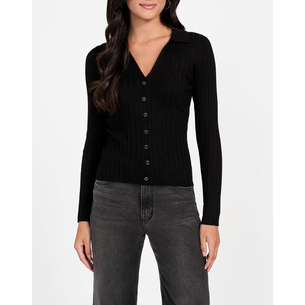 Product GUESS LS VN RIB MIRANDA SWTR ΠΛΕΚΤΟ ΓΥΝΑΙΚΕΙΟ base image