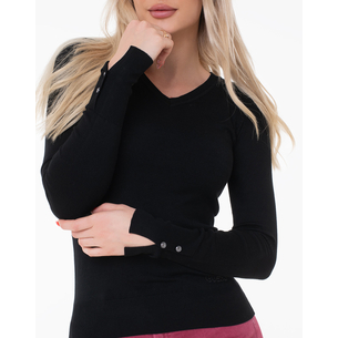 Product GUESS GENA VN LS SWTR ΠΛΕΚΤΟ ΓΥΝΑΙΚΕΙΟ base image