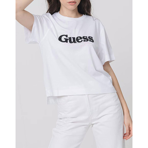 Product GUESS CN SL GUESS TOUR DATES TEE WOMEN'S T-SHIRT base image