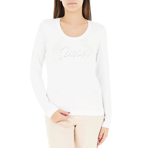 Product GUESS CN LS EMBRO SCRIPT LOGO TEE ΜΠΛΟΥΖΑ ΓΥΝΑΙΚΕΙΟ base image