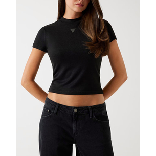Product GUESS SS ANITA MOCK NK TOP ΜΠΛΟΥΖΑ ΓΥΝΑΙΚΕΙΟ base image