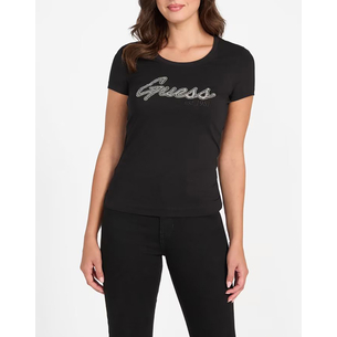 Product GUESS  SS LOGO HOT FIX TEE ΜΠΛΟΥΖΑ ΓΥΝΑΙΚΕΙΟ base image