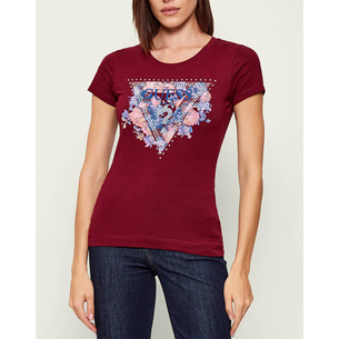 Product GUESS SS CN PEONY TRIANGLE TEE ΜΠΛΟΥΖΑ ΓΥΝΑΙΚΕΙΟ base image