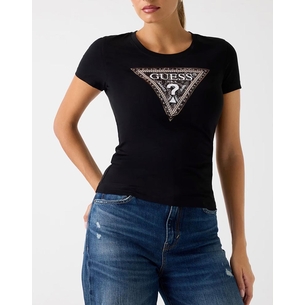 Product GUESS SS CN TRIANGLE PYTHON TEE ΜΠΛΟΥΖΑ ΓΥΝΑΙΚΕΙΟ base image