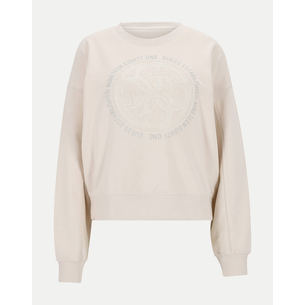 Product GUESS CN 4G LOGO HOTFIX SWEATSHIRT WOMEN'S SWEATSHIRT base image