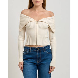 Product GUESS LS KATHRYN ZIPPED CARDI SWTR ΖΑΚΕΤΑ ΓΥΝΑΙΚΕΙΟ base image