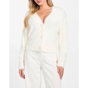 Product GUESS LS VN KINAKO FUZZY CARDIGAN ΠΛΕΚΤΟ ΓΥΝΑΙΚΕΙΟ base image