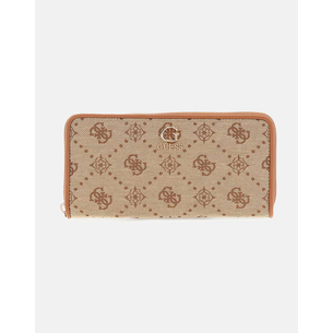 Product GUESS NEDA SLG LARGE ZIP AROUND WOMEN'S ACCESSORY (Dimensions: 21 x 10 x 2cm.) base image