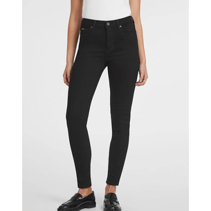 Product GUESS JEANS GJ G05 HIGH RISE SKI - ECO RECY CO HAJAR SS BLACK WOMEN'S PANTS base image