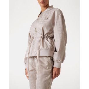 Product GUESS JEANS 4G AOP FULL ZIP JACKET ΜΠΟΥΦΑΝ ΓΥΝΑΙΚΕΙΟ base image