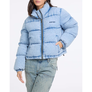 Product GUESS JEANS GJ DENIM PUFFER JACKET ΜΠΟΥΦΑΝ ΓΥΝΑΙΚΕΙΟ base image