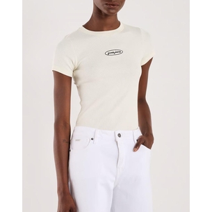 Product GUESS JEANS GJ SS CN EMBRO SLIM TOP WOMEN'S T-SHIRT base image