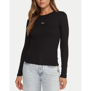 Product GUESS JEANS GJ LS CN EMBRO SLIM TOP ΜΠΛΟΥΖΑ ΓΥΝΑΙΚΕΙΟ base image