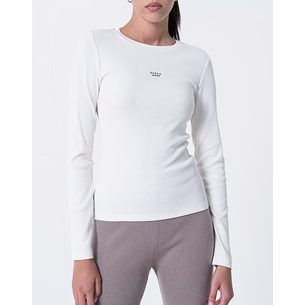 Product GUESS JEANS GJ LS CN EMBRO SLIM TOP ΜΠΛΟΥΖΑ ΓΥΝΑΙΚΕΙΟ base image