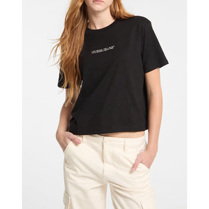 Product GUESS JEANS GJ SS CN BOXY EMBRO LOGO TEE ΜΠΛΟΥΖΑ ΓΥΝΑΙΚΕΙΟ base image