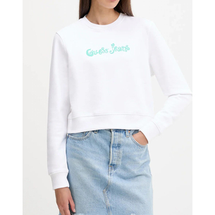 Product GUESS JEANS GJ CN CROPPED FLOWER SWEAT ΦΟΥΤΕΡ ΓΥΝΑΙΚΕΙΟ base image