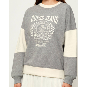 Product GUESS JEANS GJ CN OS RACKET PIECED SWEAT ΦΟΥΤΕΡ ΓΥΝΑΙΚΕΙΟ base image