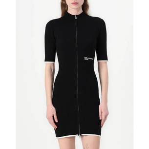 Product KARL LAGERFELD JEANS KLJ SS KNIT ZIP DRESS base image