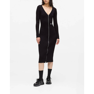 Product KARL LAGERFELD JEANS KLJ ZIP MIDI KNIT DRESS base image