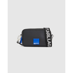Product KARL LAGERFELD JEANS KLJ BOX LOGO CAMERA BAG (Διαστάσεις: 19 x 11 x 7εκ.) base image