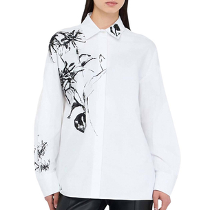 Product LIU JO BLACK_CF5C06_CAMICIA CON STAMPA PIAZZATA ΠΟΥΚΑΜΙΣΟ ΓΥΝΑΙΚΕΙΟ base image