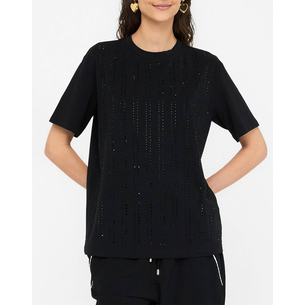 Product LIU JO BLACK_CF5J17_ECS T-SHIRT BOXY ΜΠΛΟΥΖΑ ΓΥΝΑΙΚΕΙΟ base image