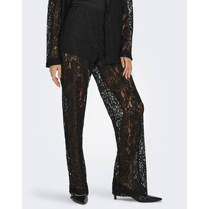 Product ONLY ONLEMIA KARO MW LACE STR PANT WVN base image