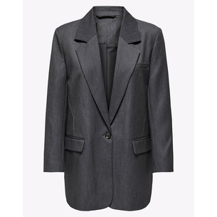 Product ONLY ONLHATTIE-LANA L/S OVERS MEL BLAZER TLR base image