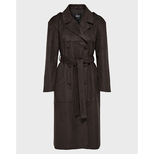 Product ONLY ONLBINE LIFE FAUX SUEDE TRENCHCOAT OTW base image