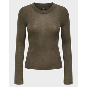 Product ONLY ONLTARA LS RIB O-NECK CC KNT base image