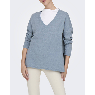 Product ONLY ONLAMALIO LIFE LS V-NECK KNT base image