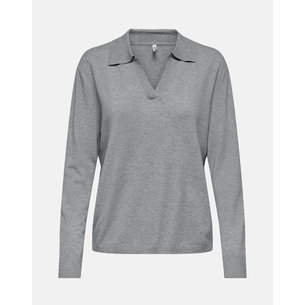 Product ONLY ONLIBI LIFE LS POLO PULLOVER KNT NCA base image