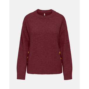 Product ONLY ONLRENE LIFE LS BUTTON O-NECK CC KNT base image