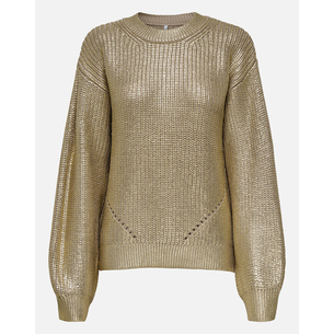 Product ONLY ONLKAMA LS FOIL RIB PULLOVER KNT base image