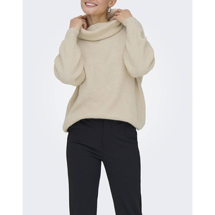 Product ONLY ONLWHITNEY LIFE LS LOOSE ROLLNECK KNT base image