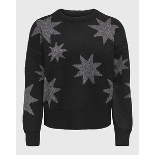 Product ONLY ONLROSIE LS O-NECK GLITTER KNT base image