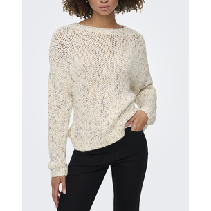 Product ONLY ONLWINTER LS SEQUINS O-NECK KNT base image