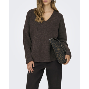 Product ONLY ONLTALIO LS LONG V-NECK BF KNT base image