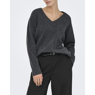 Product ONLY ONLMARI LS LOOSE V-NECK KNT base image