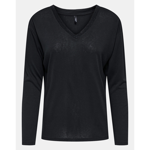 Product ONLY ONLHENRIETTA L/S V-NECK SHINE TOP JRS base image