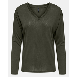 Product ONLY ONLHENRIETTA L/S V-NECK SHINE TOP JRS base image